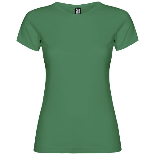 T-shirt coton 155g promotionnel femme Jamaica Roly Vert Kelly